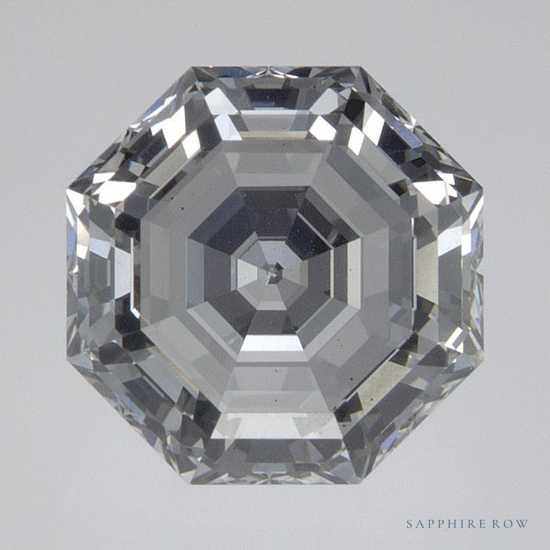 2.62 ct lab-grown diamond, octagon cut | Sapphire Row · cut6