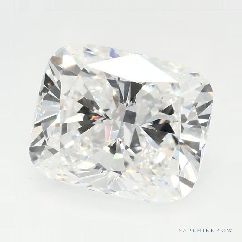 2.62 ct lab-grown diamond, elongated cushion cut | Sapphire Row · cut7