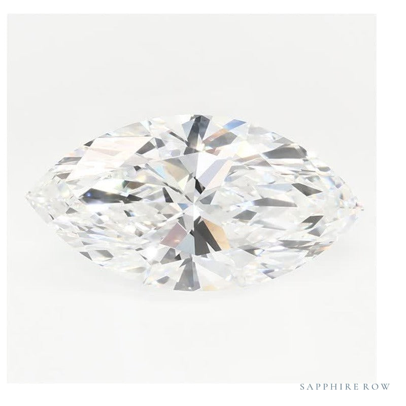 2.62 ct lab-grown diamond, marquise cut | Sapphire Row · cut7