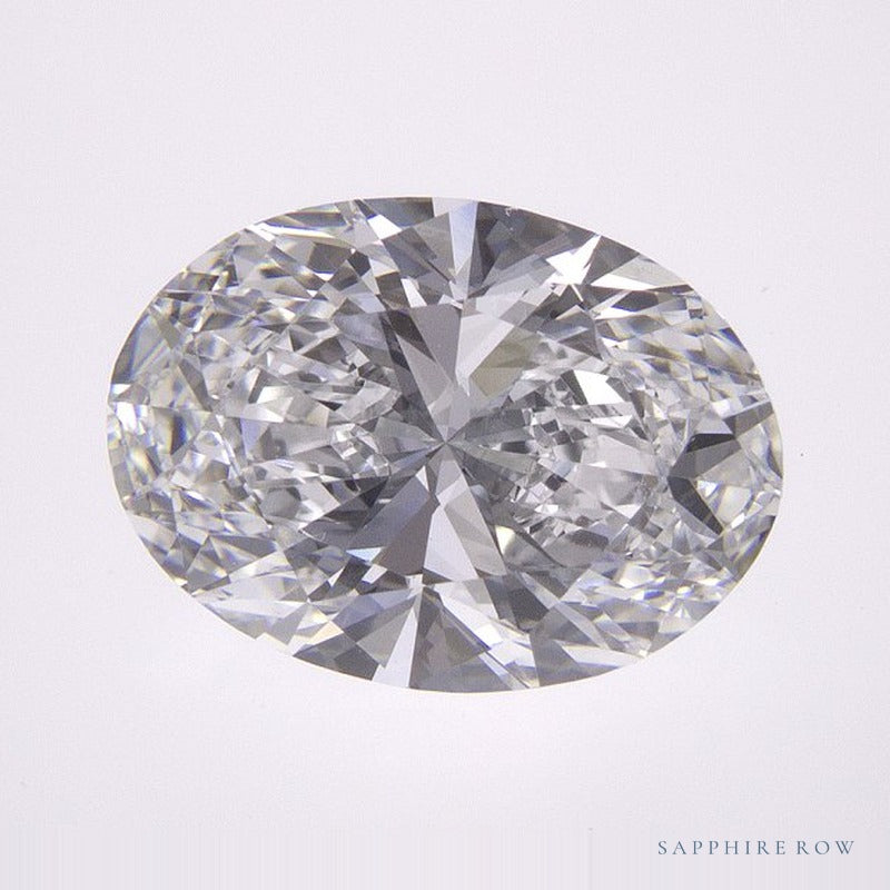 2.62 ct lab-grown diamond, oval cut | Sapphire Row · cut6