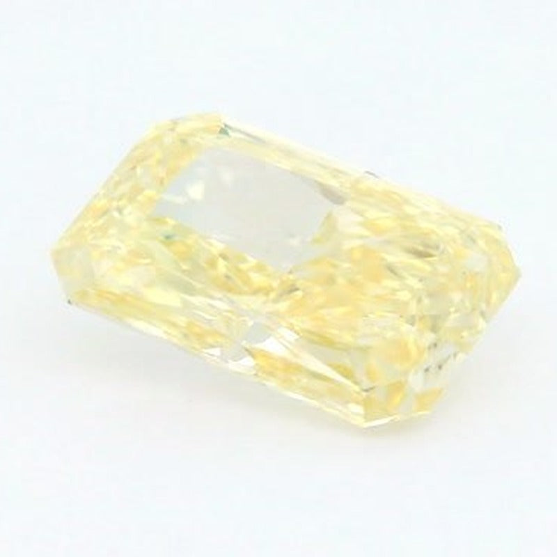 2.61 ct lab-grown fancy vivid yellow diamond, radiant cut | Sapphire Row · cut7