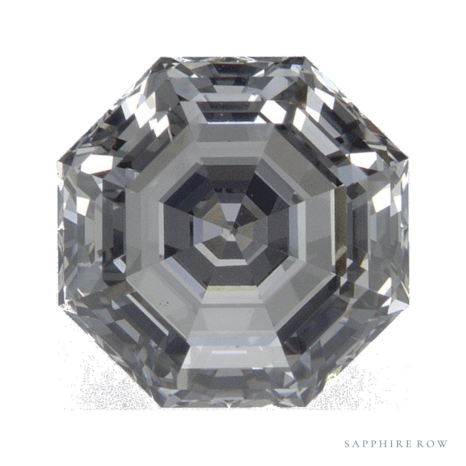 2.61 ct lab-grown diamond, octagon cut | Sapphire Row · cut4