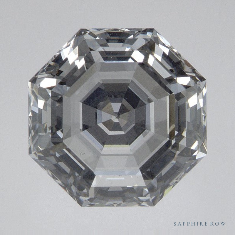 2.61 ct lab-grown diamond, octagon cut | Sapphire Row · cut6