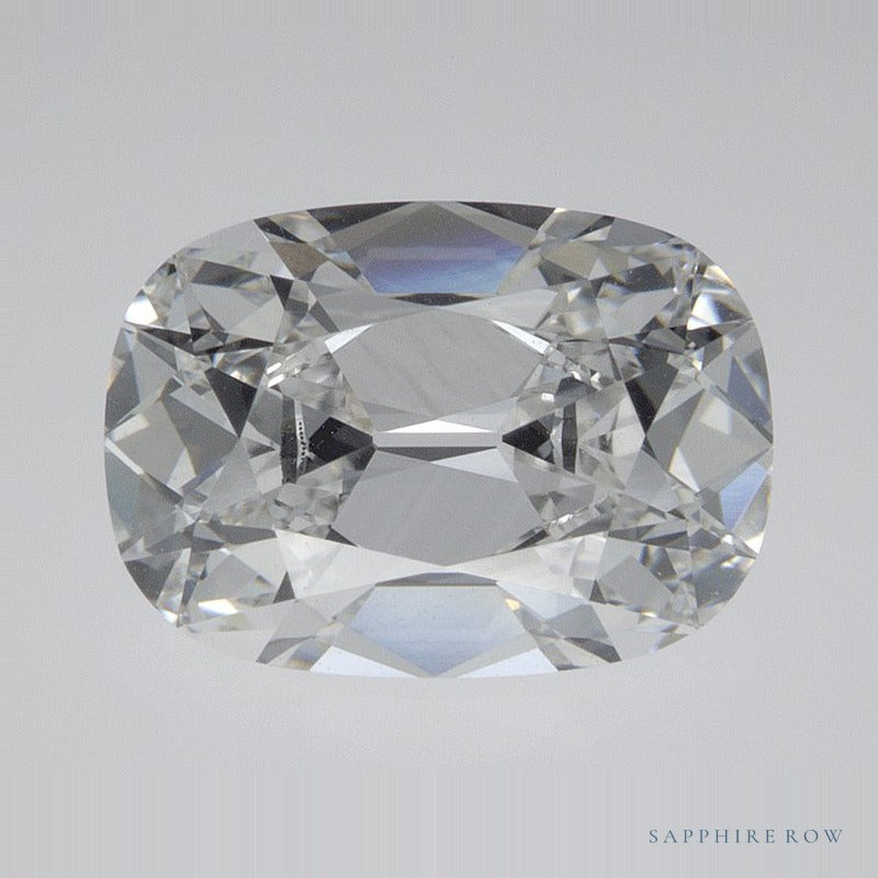 2.61 ct lab-grown diamond, elongated cushion cut | Sapphire Row · cut7
