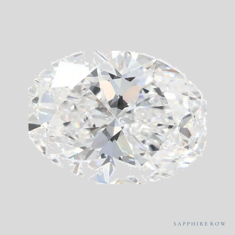 2.61 ct lab-grown diamond, oval cut | Sapphire Row · cut5