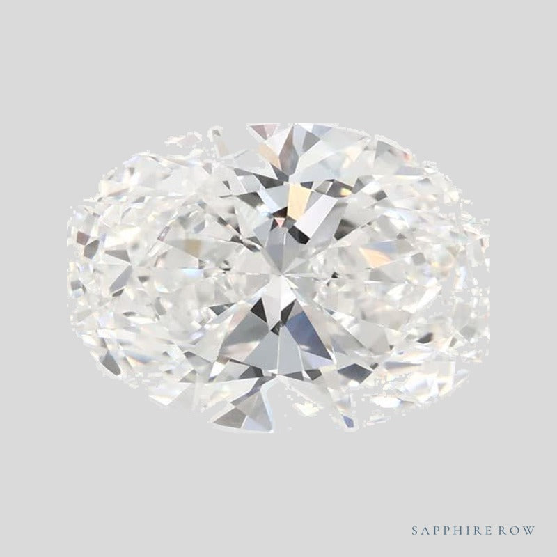 2.61 ct lab-grown diamond, oval cut | Sapphire Row · cut5