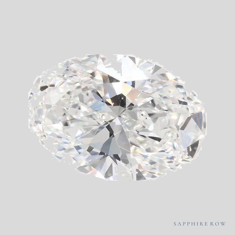 2.60 ct lab-grown diamond, oval cut | Sapphire Row · cut5