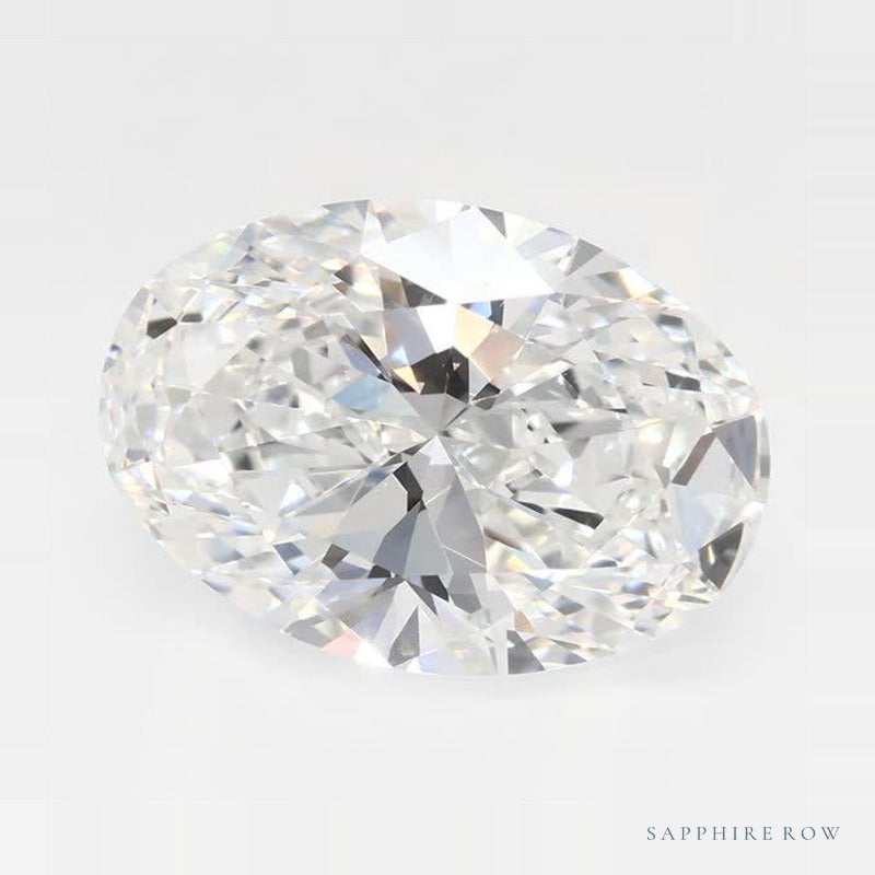 2.60 ct lab-grown diamond, oval cut | Sapphire Row · cut6