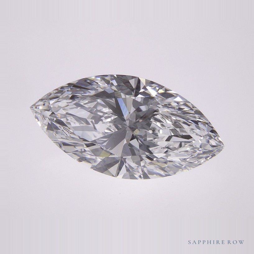 2.60 ct lab-grown diamond, marquise cut | Sapphire Row · cut6