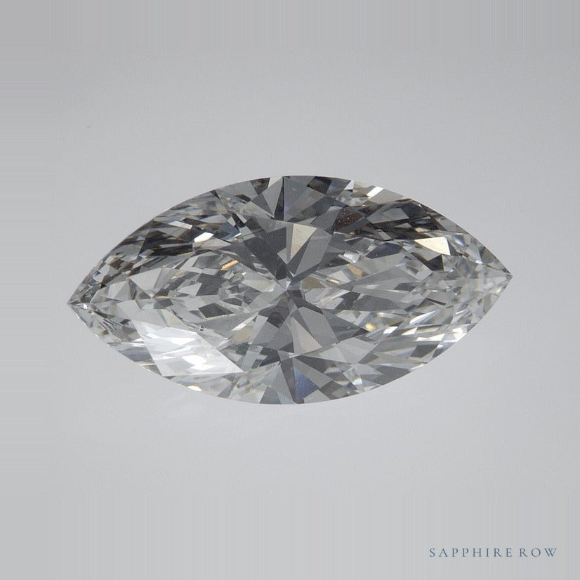 2.59 ct lab-grown diamond, marquise cut | Sapphire Row · cut6