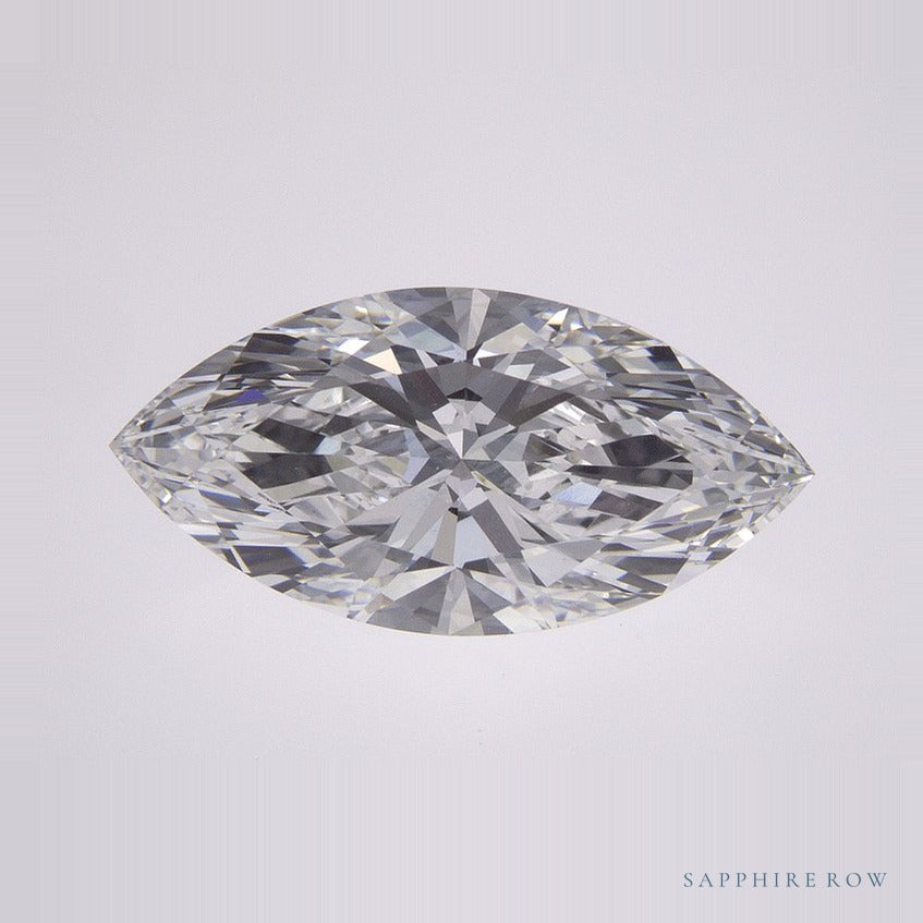 2.59 ct lab-grown diamond, marquise cut | Sapphire Row · cut7