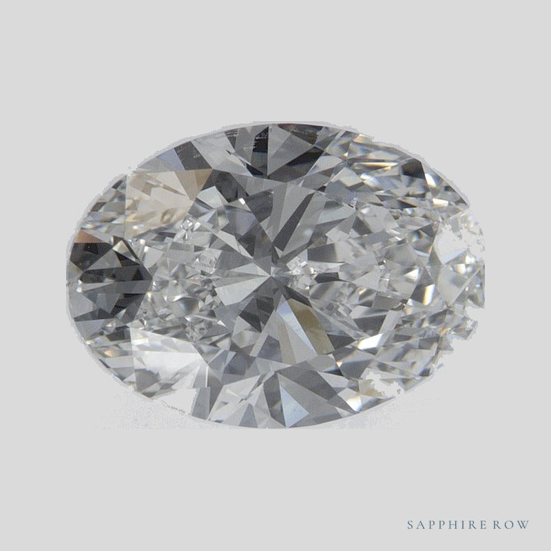2.59 ct lab-grown diamond, oval cut | Sapphire Row · cut5