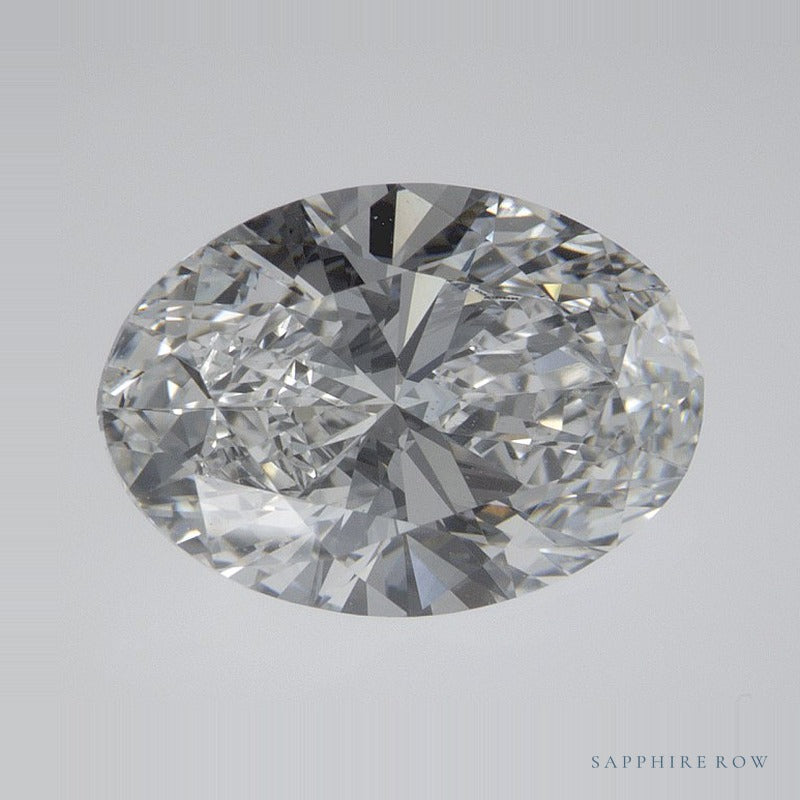 2.59 ct lab-grown diamond, oval cut | Sapphire Row · cut6