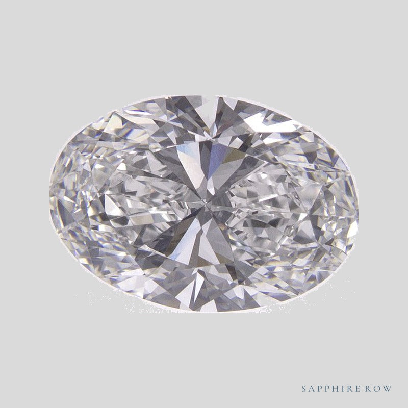 2.59 ct lab-grown diamond, oval cut | Sapphire Row · cut5
