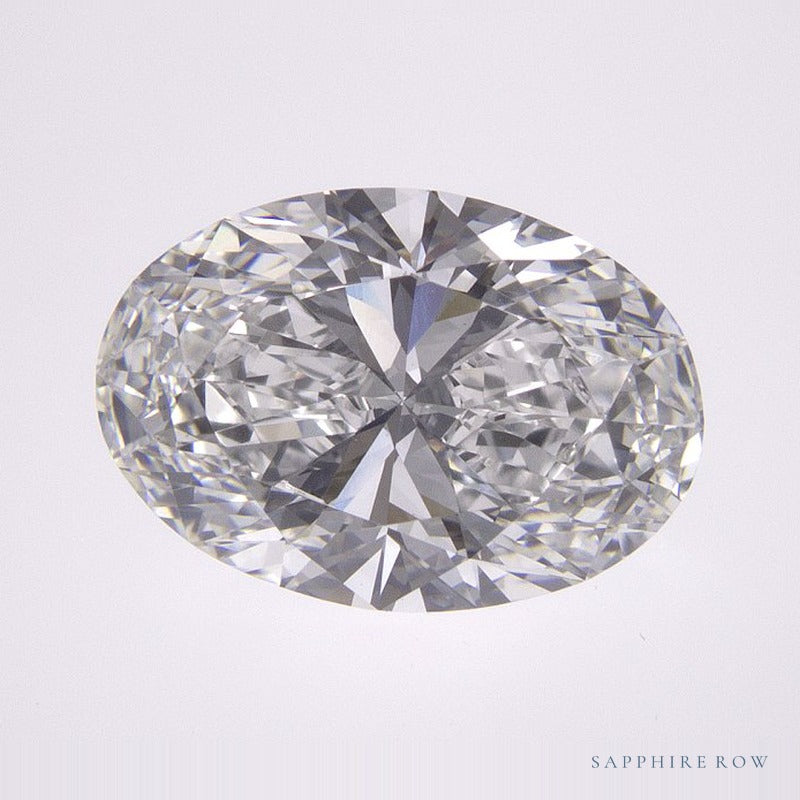 2.59 ct lab-grown diamond, oval cut | Sapphire Row · cut6