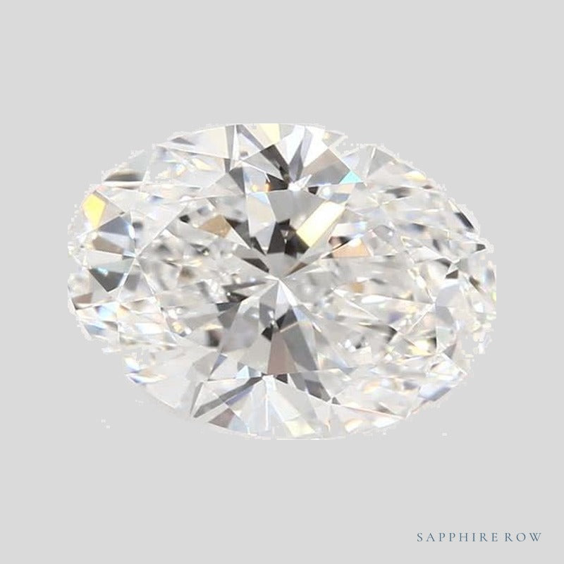 2.58 ct lab-grown diamond, oval cut | Sapphire Row · cut5