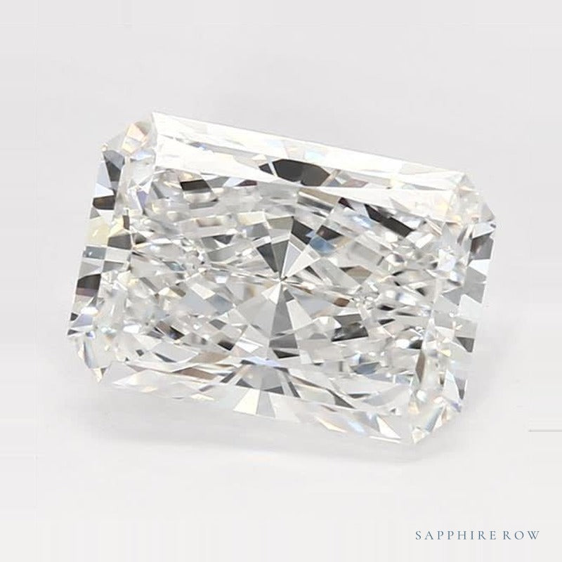 2.58 ct lab-grown diamond, radiant cut | Sapphire Row · cut6