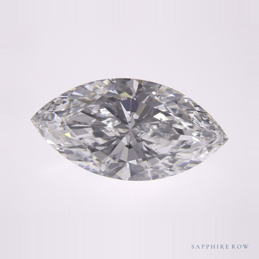 2.58 ct lab-grown diamond, marquise cut | Sapphire Row · cut6