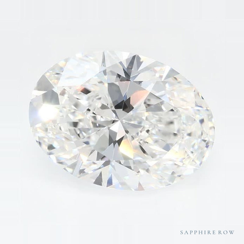 2.58 ct lab-grown diamond, oval cut | Sapphire Row · cut6