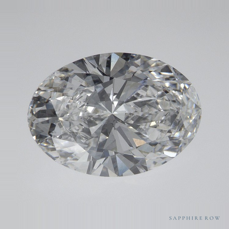 2.58 ct lab-grown diamond, oval cut | Sapphire Row · cut6