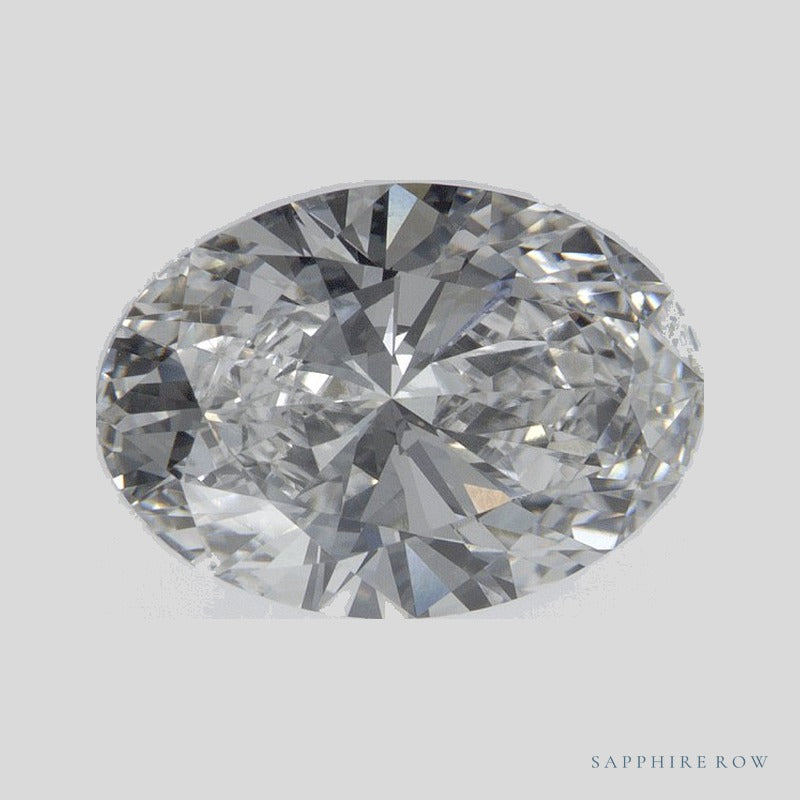 2.58 ct lab-grown diamond, oval cut | Sapphire Row · cut5