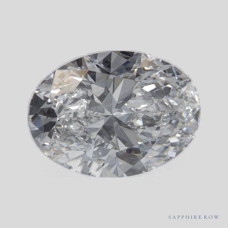 2.58 ct lab-grown diamond, oval cut | Sapphire Row · cut5