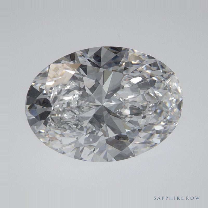 2.58 ct lab-grown diamond, oval cut | Sapphire Row · cut6