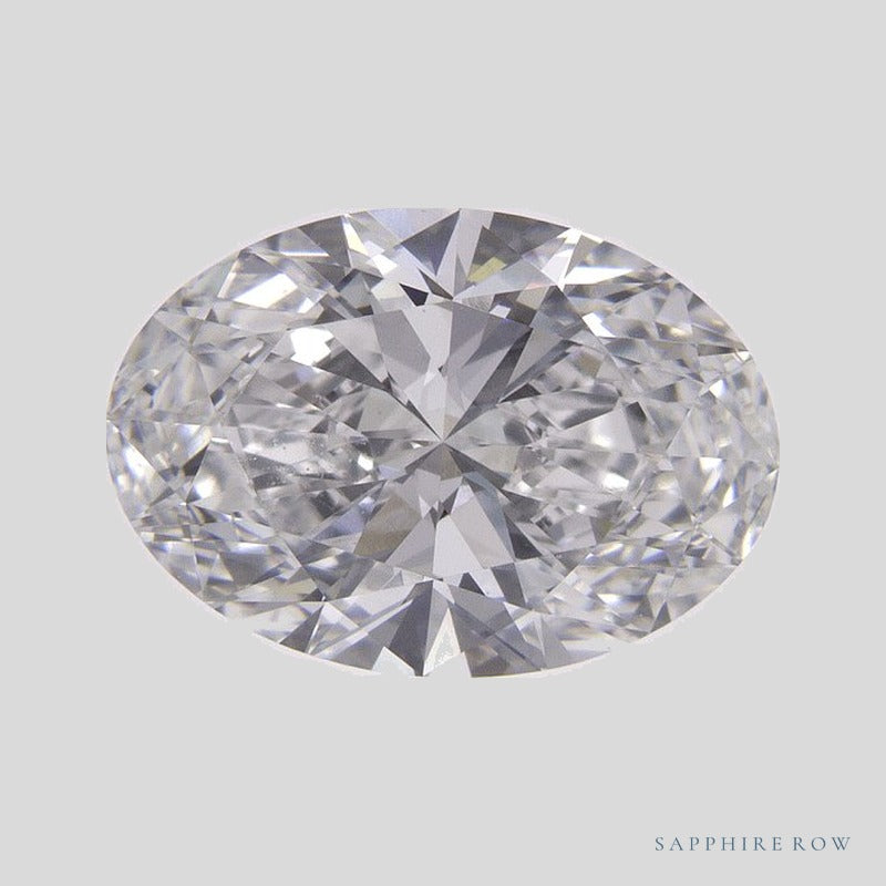 2.58 ct lab-grown diamond, oval cut | Sapphire Row · cut5