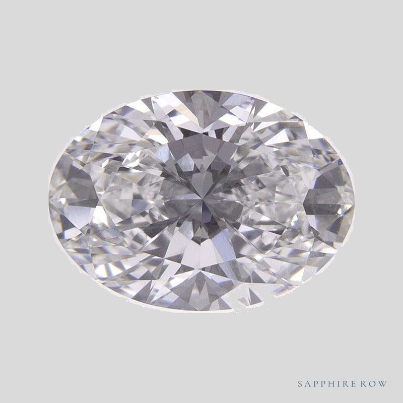 2.58 ct lab-grown diamond, oval cut | Sapphire Row · cut5