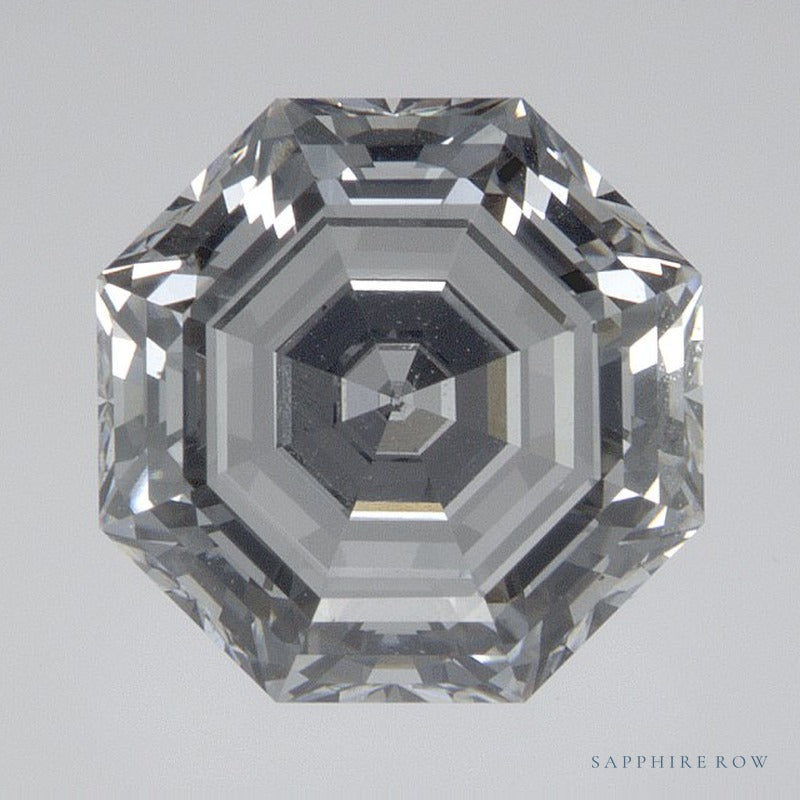 2.57 ct lab-grown diamond, octagon cut | Sapphire Row · cut6