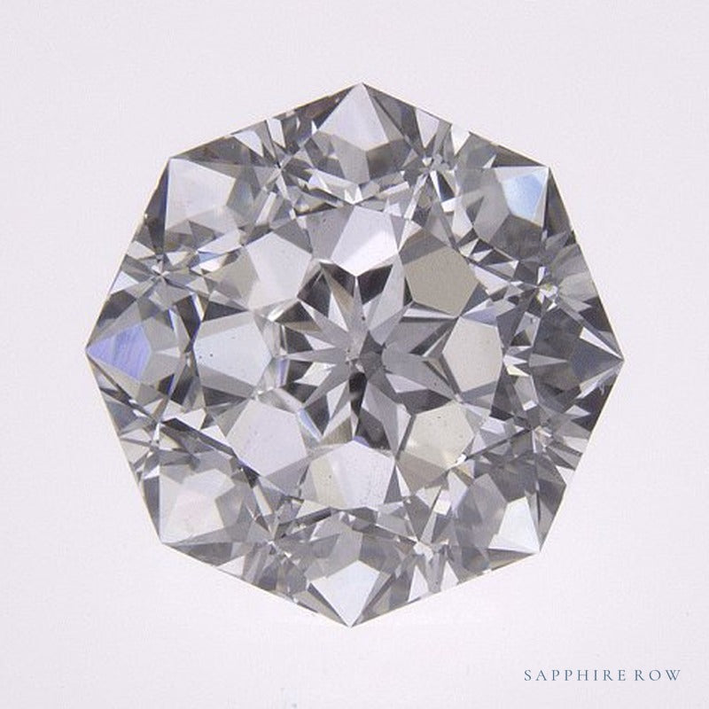2.57 ct lab-grown diamond, octagon cut | Sapphire Row · cut6
