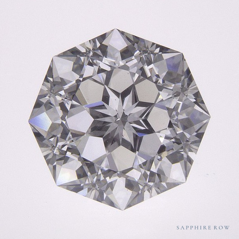 2.57 ct lab-grown diamond, octagon cut | Sapphire Row · cut7