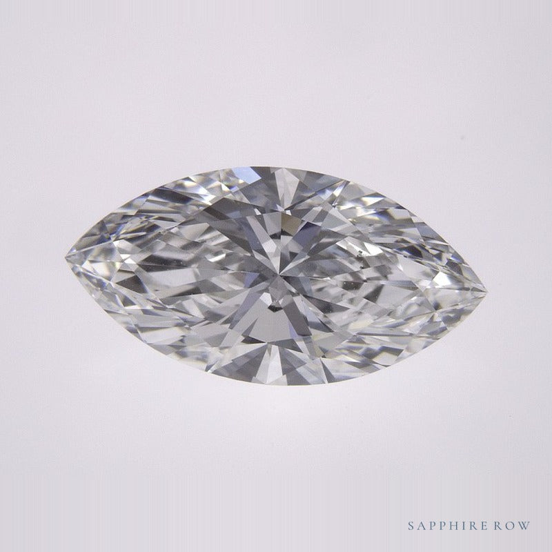 2.57 ct lab-grown diamond, marquise cut | Sapphire Row · cut6