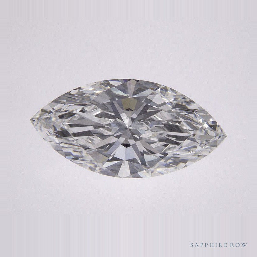 2.57 ct lab-grown diamond, marquise cut | Sapphire Row · cut6