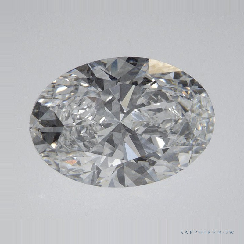 2.57 ct lab-grown diamond, oval cut | Sapphire Row · cut6