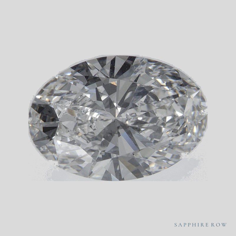 2.57 ct lab-grown diamond, oval cut | Sapphire Row · cut5