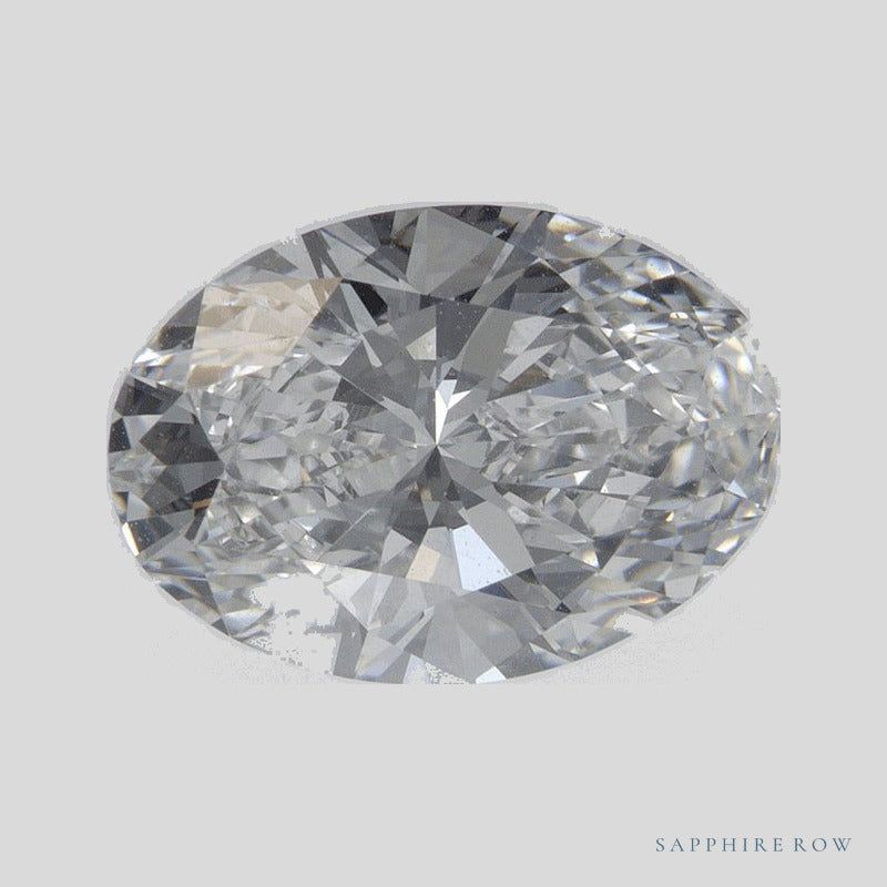 2.57 ct lab-grown diamond, oval cut | Sapphire Row · cut5