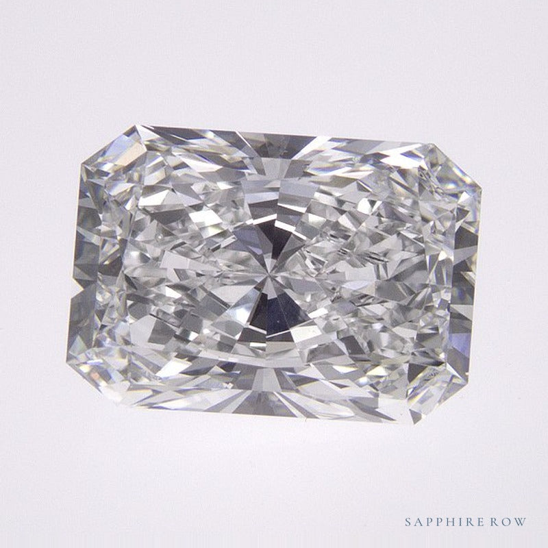 2.57 ct lab-grown diamond, radiant cut | Sapphire Row · cut6