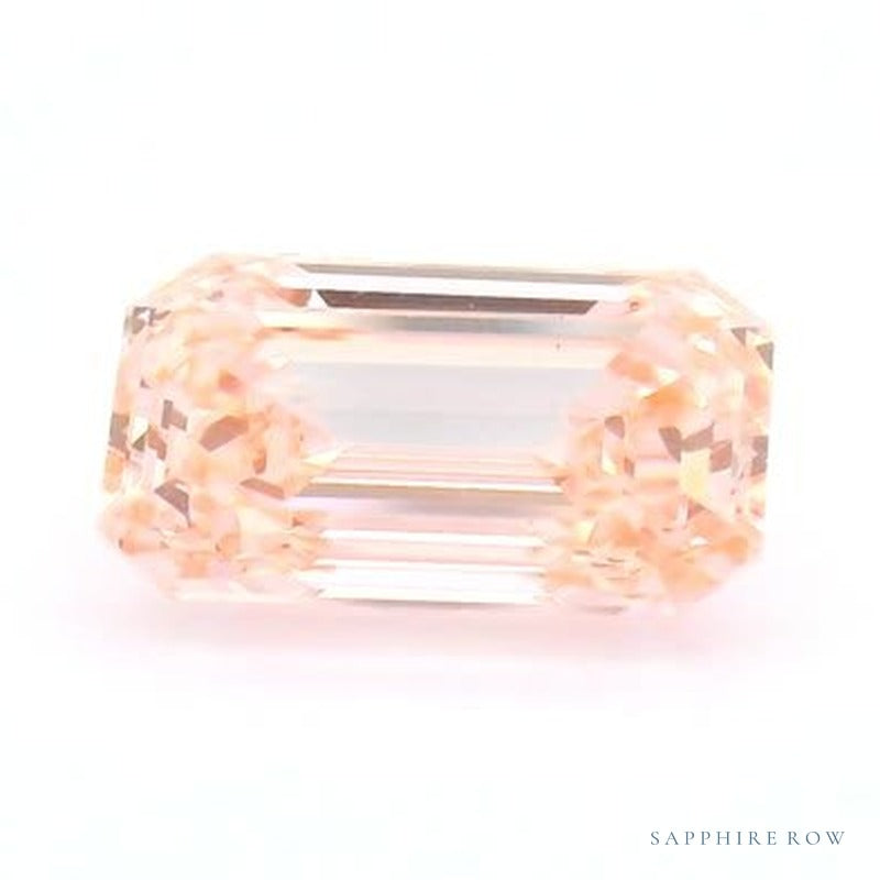 2.56 ct lab-grown diamond, emerald cut | Sapphire Row · cut7