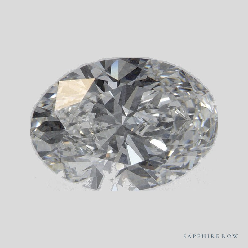 2.56 ct lab-grown diamond, oval cut | Sapphire Row · cut5
