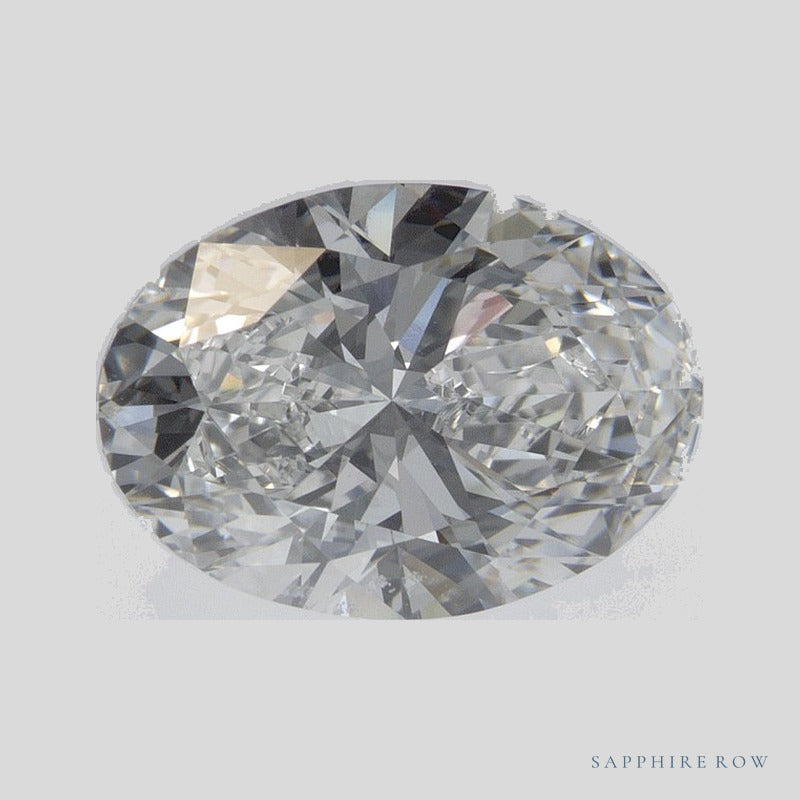 2.56 ct lab-grown diamond, oval cut | Sapphire Row · cut5