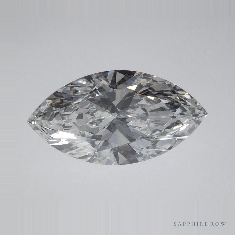 2.56 ct lab-grown diamond, marquise cut | Sapphire Row · cut6