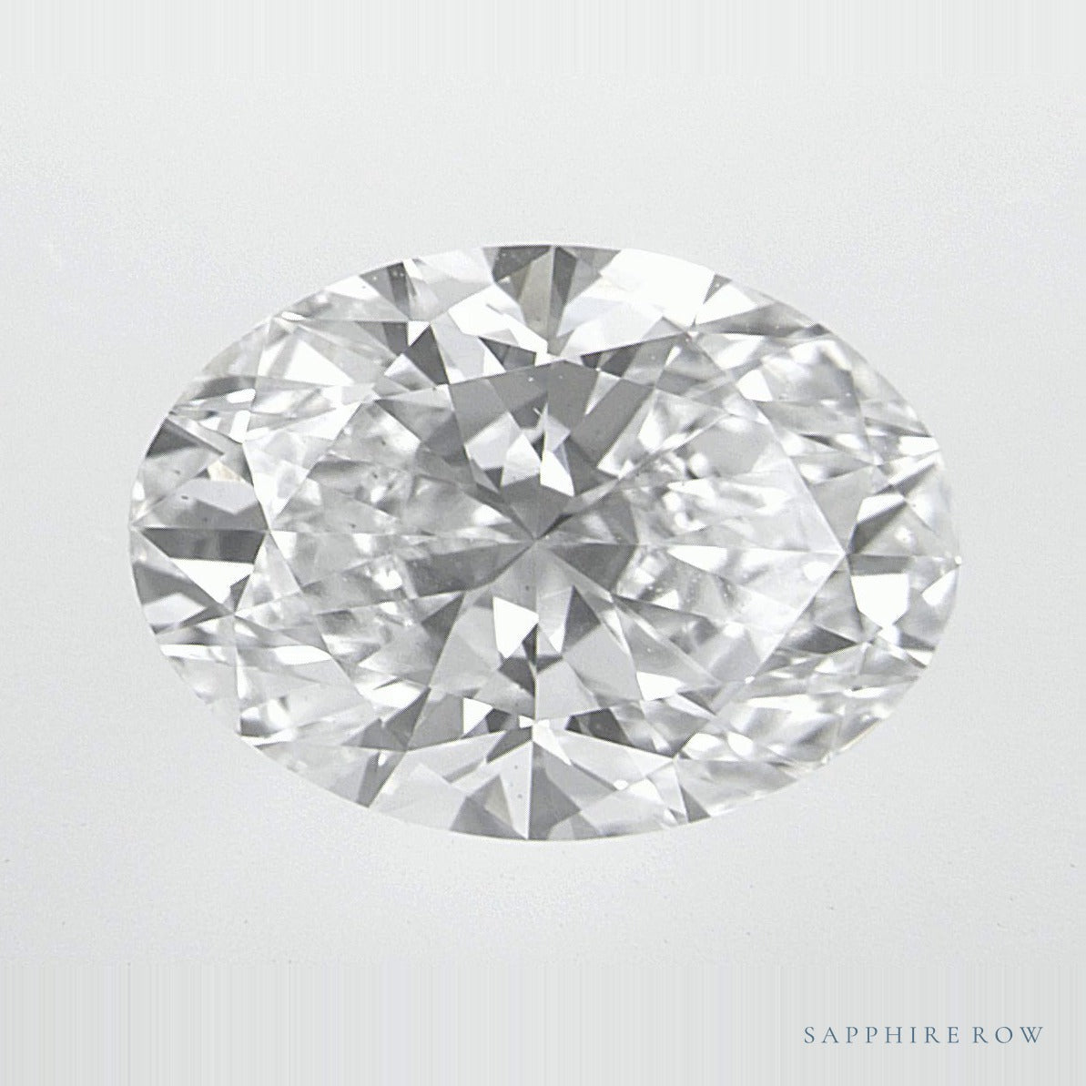 2.55 ct lab-grown diamond, oval cut | Sapphire Row · cut6