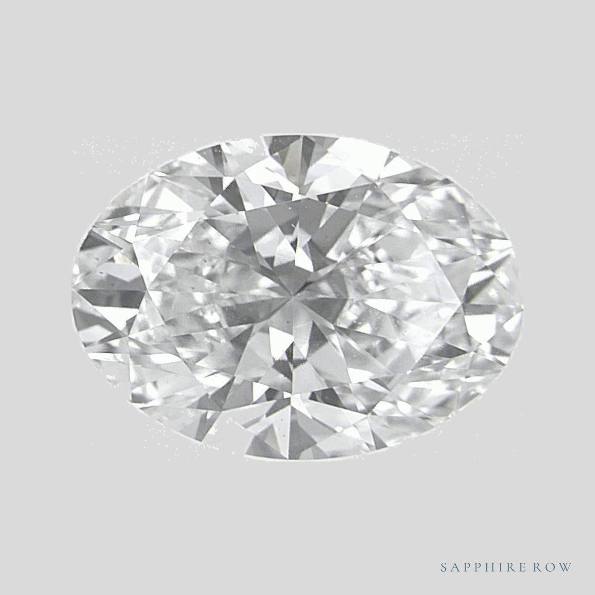2.55 ct lab-grown diamond, oval cut | Sapphire Row · cut5