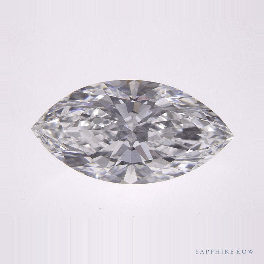2.54 ct lab-grown diamond, marquise cut | Sapphire Row · cut6