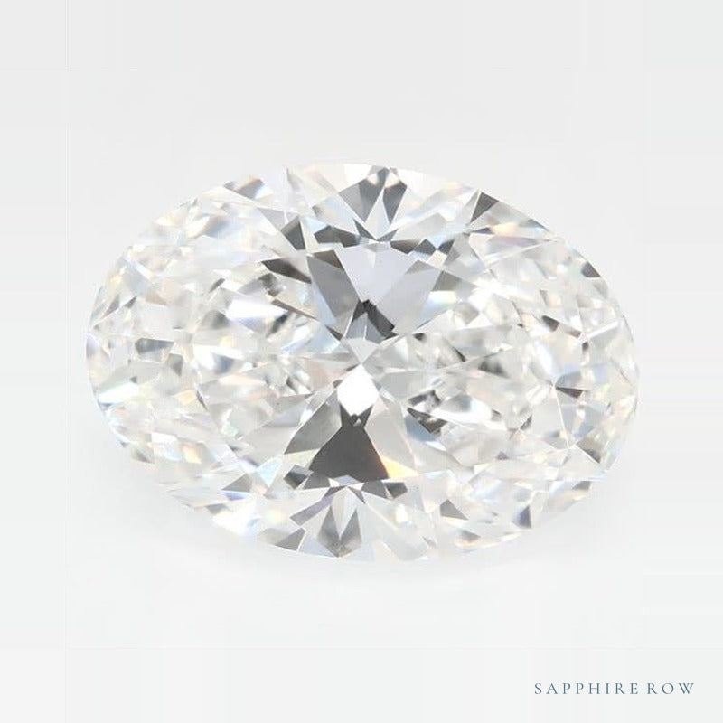 2.54 ct lab-grown diamond, oval cut | Sapphire Row · cut6