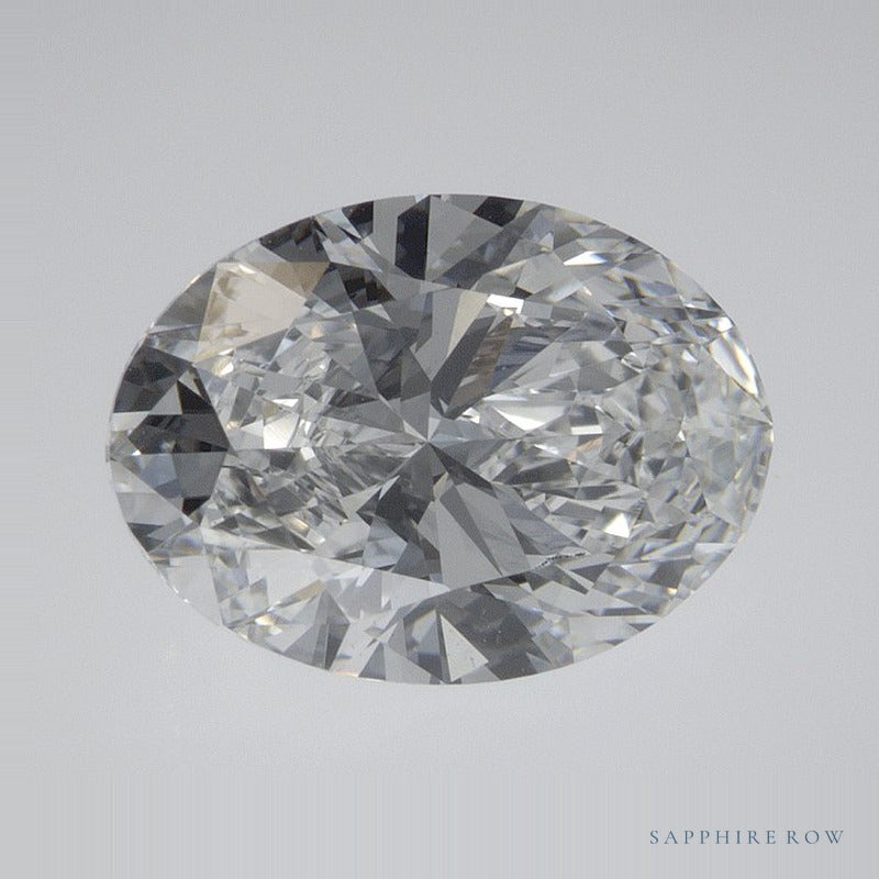 2.54 ct lab-grown diamond, oval cut | Sapphire Row · cut6