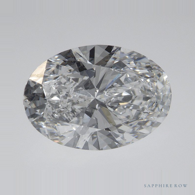 2.54 ct lab-grown diamond, oval cut | Sapphire Row · cut6