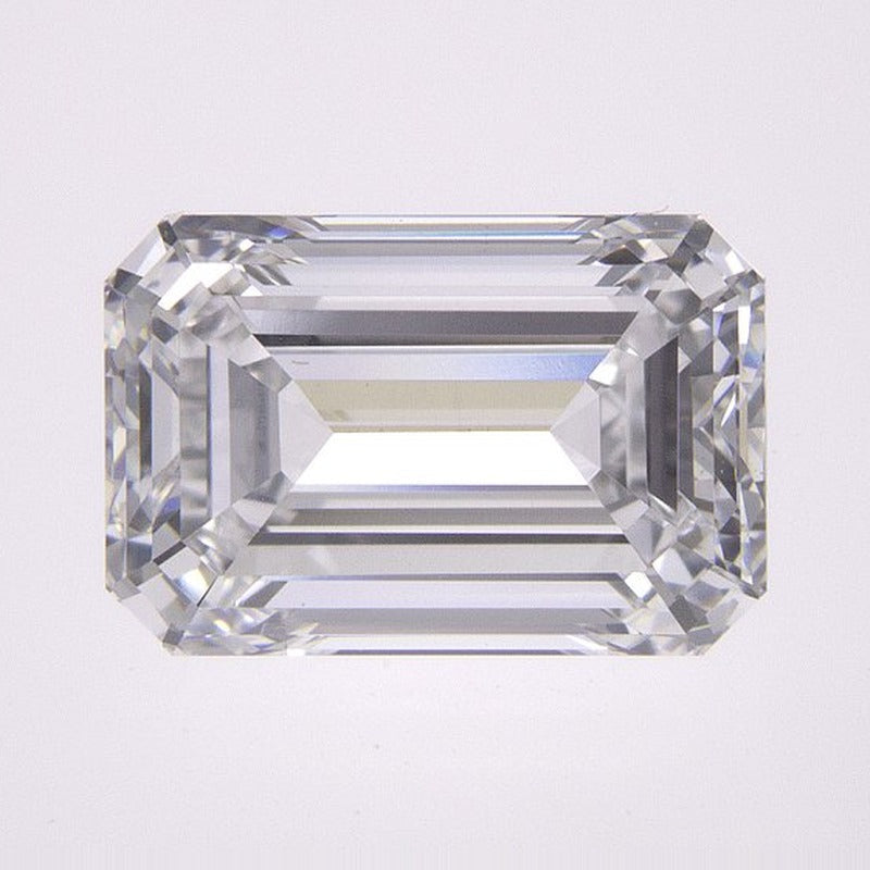 2.54 ct lab-grown diamond, emerald cut | Sapphire Row · cut7