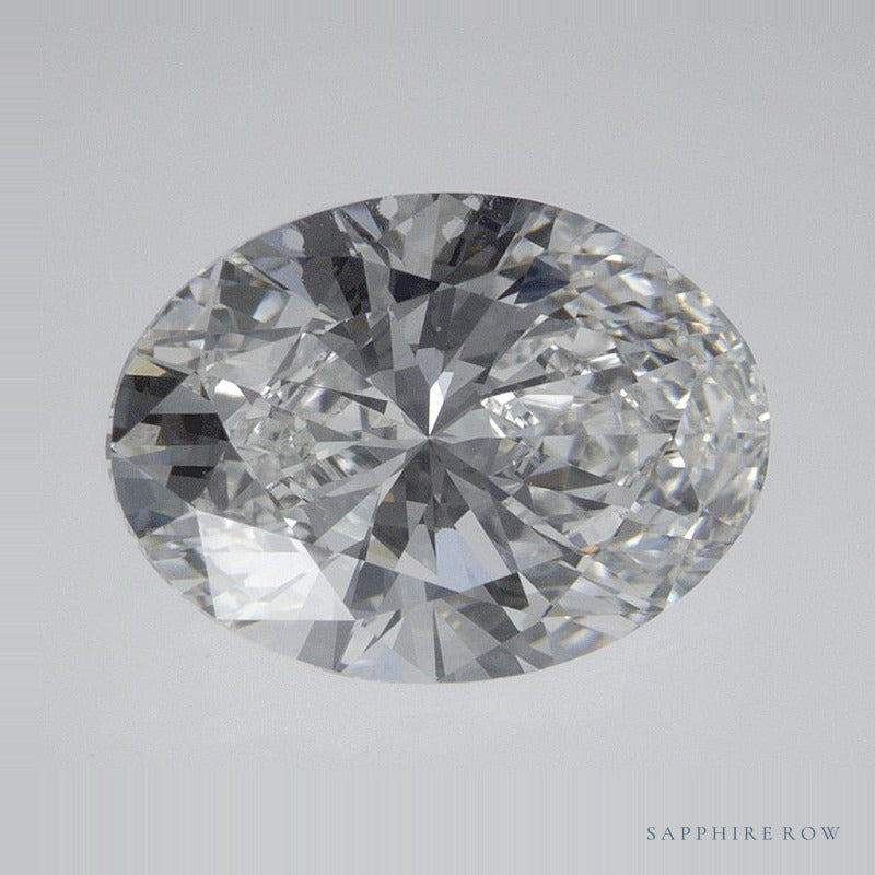 2.53 ct lab-grown diamond, oval cut | Sapphire Row · cut6